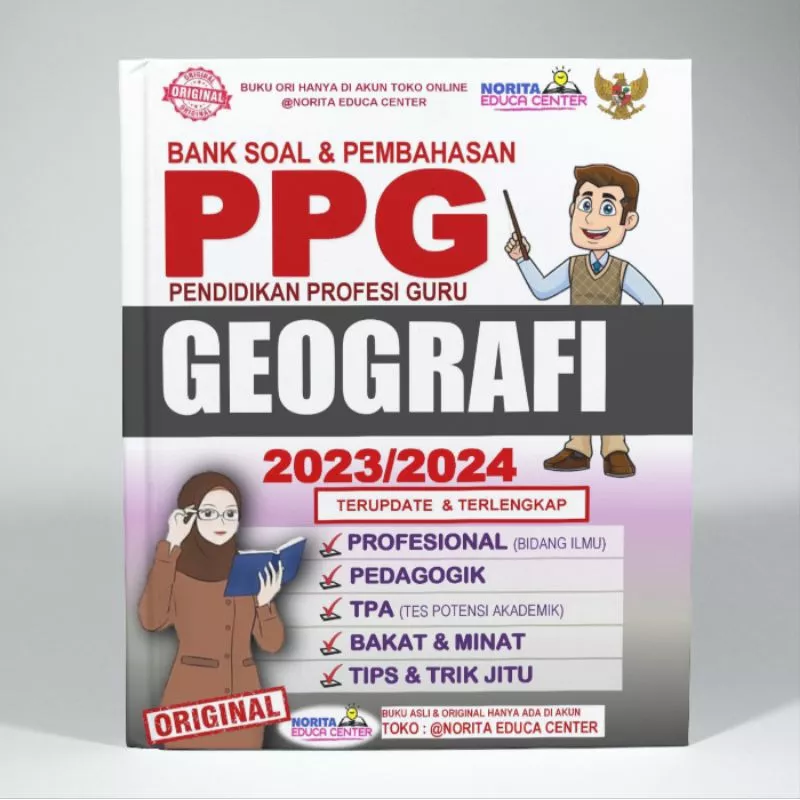 Buku PPG Geografi Tahun 2023 - 2024