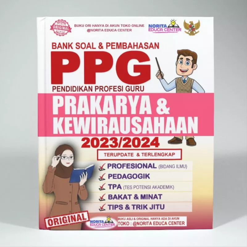 Buku PPG Prakarya & Kewirausahaan Tahun 2023 - 2024